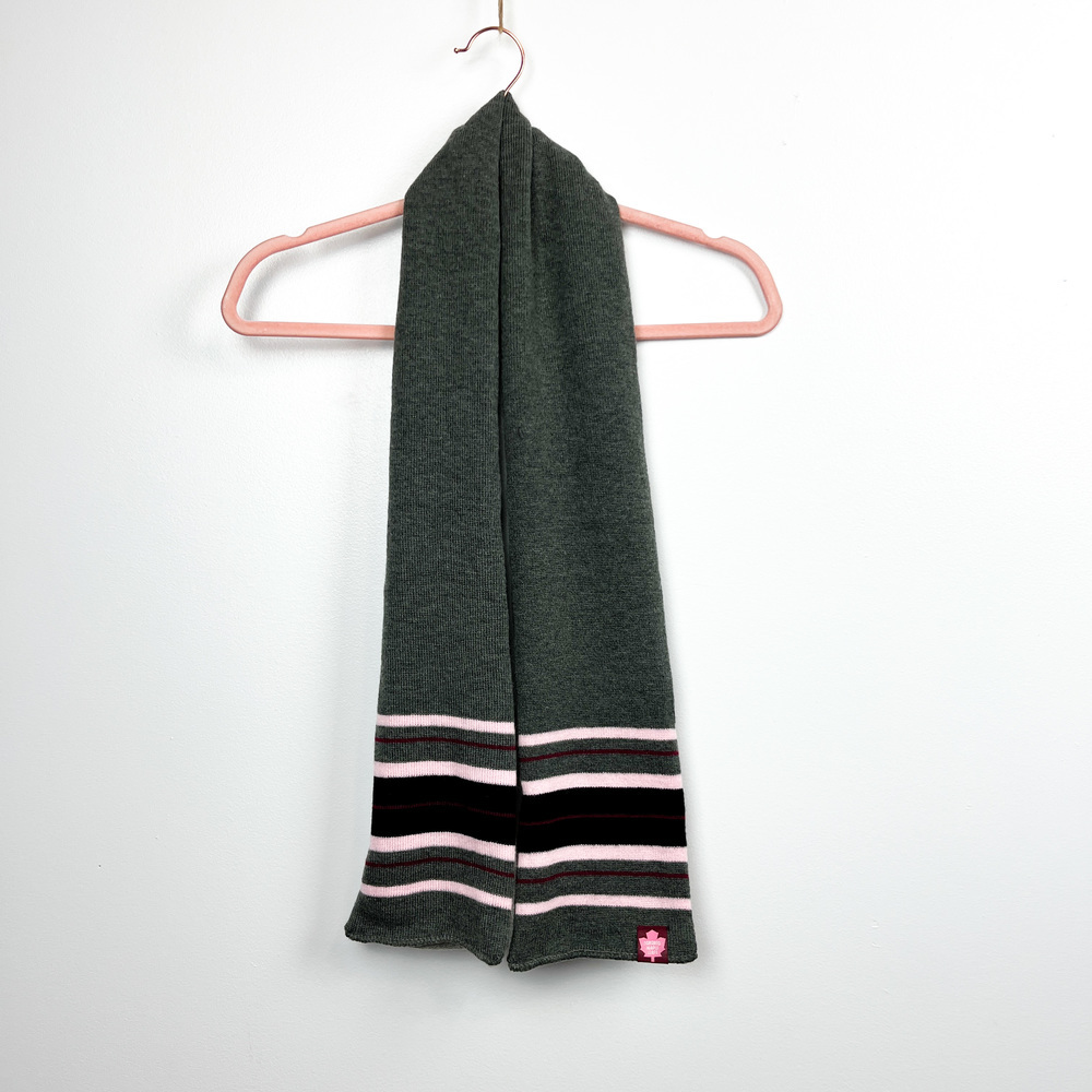 NHL Toronto Maple Leafs Grey & Pink Scarf